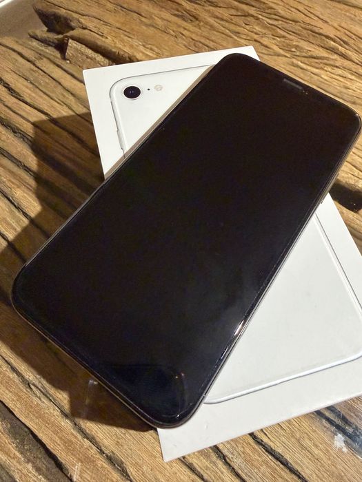 iphone Xs, 64Gb gri inchis, cablu incarcator, husa