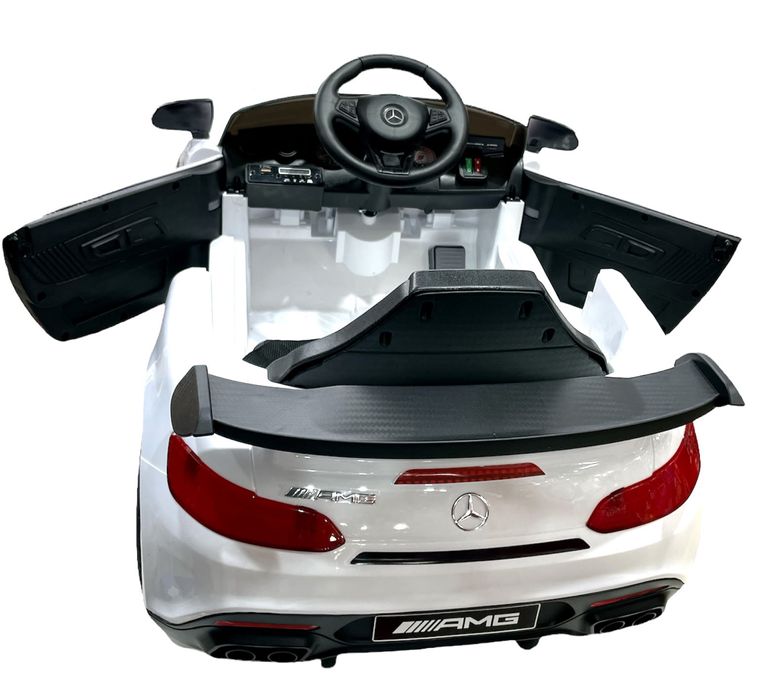 Акумулаторната кола mercedes benz GTR AMG 12V, Размери: 120x72x51 см