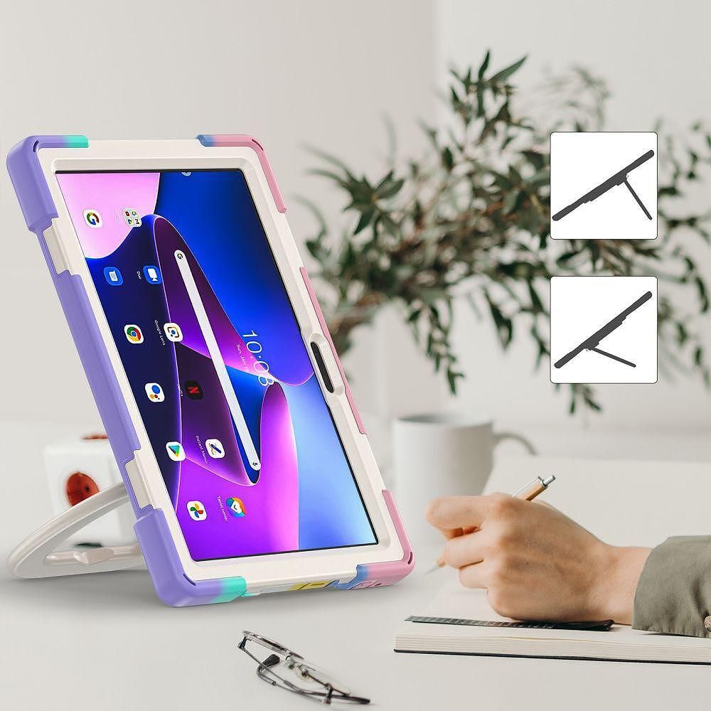 Калъф tech protect x-armor за lenovo tab m10 10.1 3rd gen tb-328 rainb