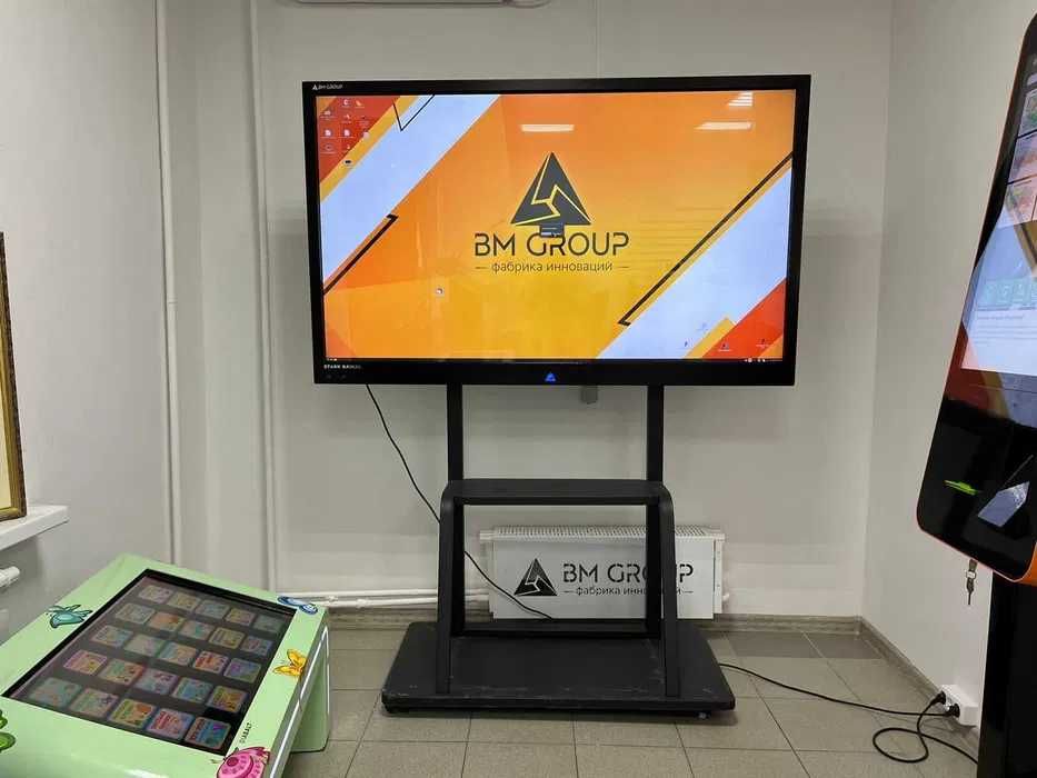 Интерактивный панель 65 сенсорная доска 4K Android 8GB/256GB установка