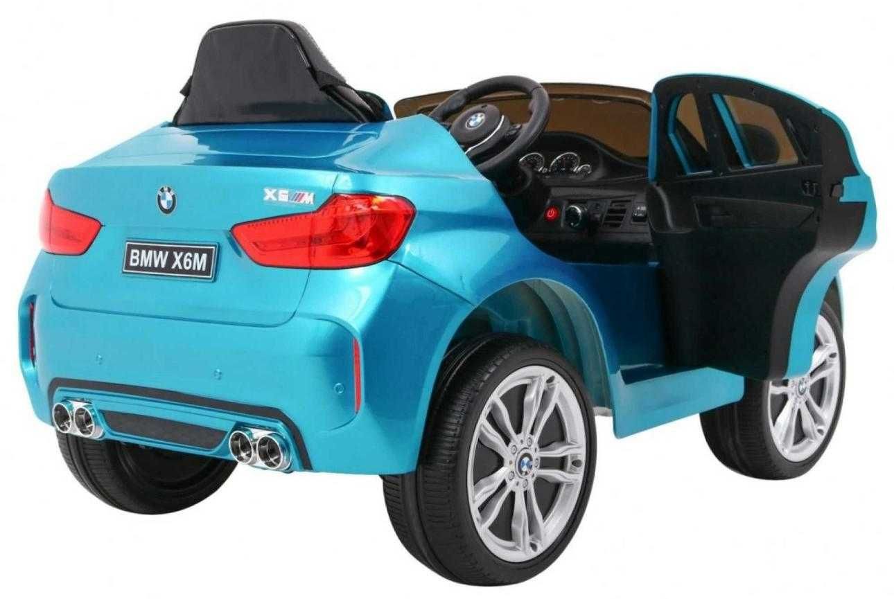 Masina electrica pentru copii BMW X6M - Albastru metalizat