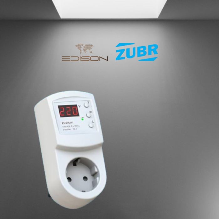 DM Electro — Реле Напряжения ZUBR | Kuchlanishdan Himoya | Optom Rozni