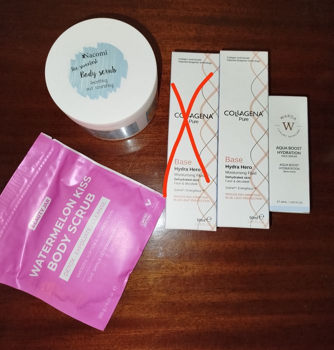 Комплект козметика за лице и тяло