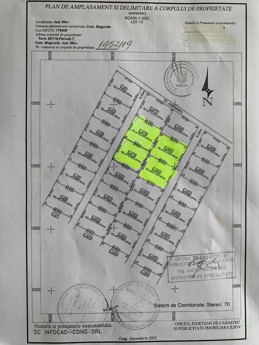TEREN Magurele, Ilfov,