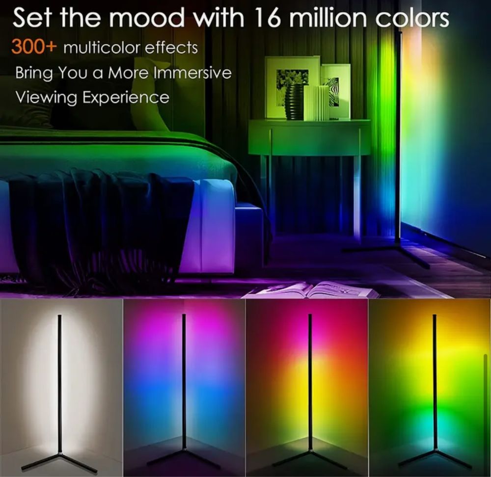 Lampa led pentru podea