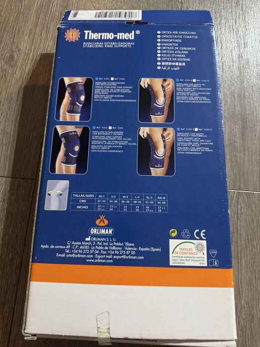 Orteza de genunchi mobila Thermo-Med