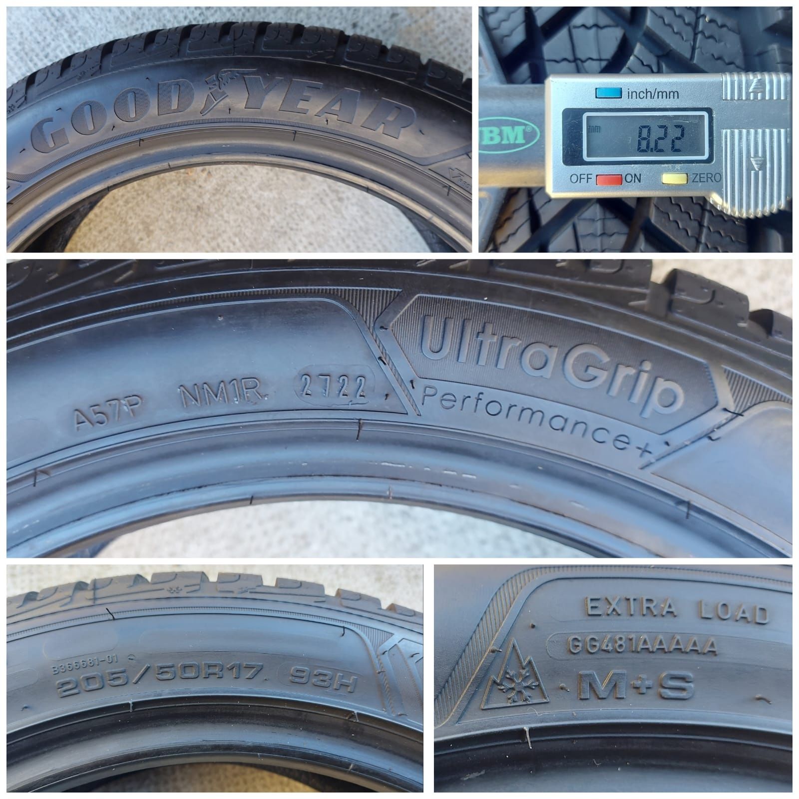 O bucată 205/50 R17 M+S iarnă - una Goodyear Dunlop Imperial