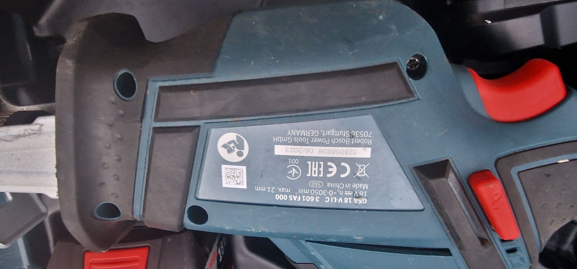 саблен трион BOSCH GSA 18 V-LI C
