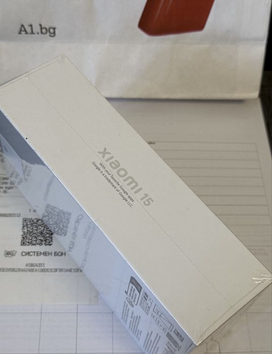 ЗАПЕЧАТАН 256GB Xiaomi 15 5G А1 Гаранция 2027 Green