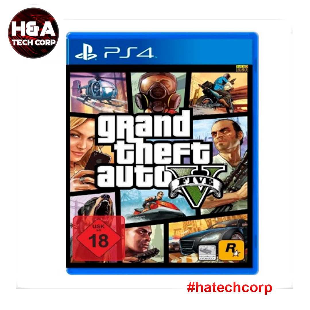 GTA Grand Theft Auto V Premium Edition PS4 новый купить Алматы