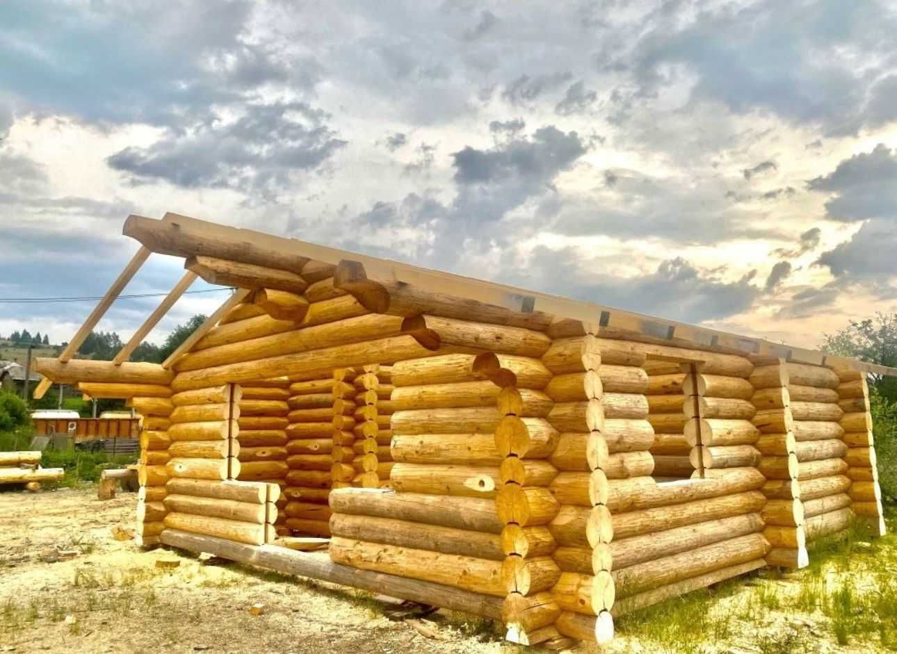 case si cabane din busteni rotunzi