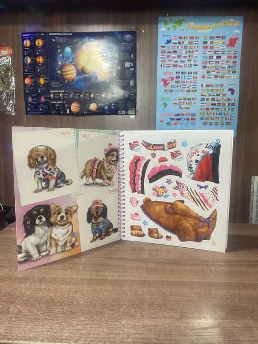 Сделай своего питомца модным и красивым с помощью стикеров