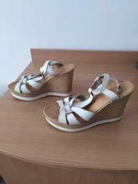 Дамски сандали на ток Made in Greece