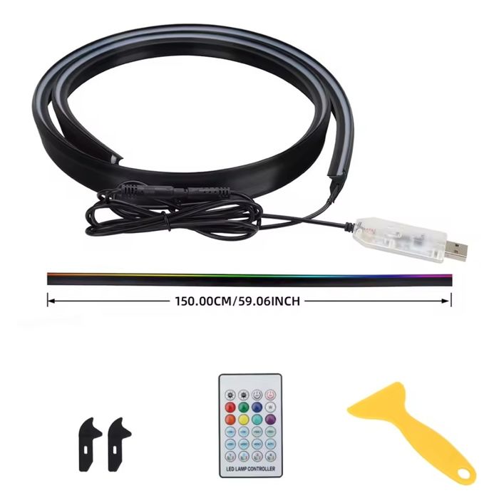 Lumina Ambientala Symphony 150cm Siliconata Pentru Bord