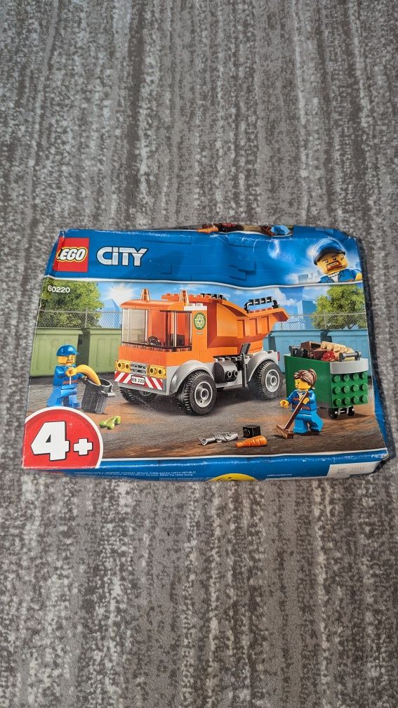 Lego city 4+ camion de gunoi garbage truck 60220