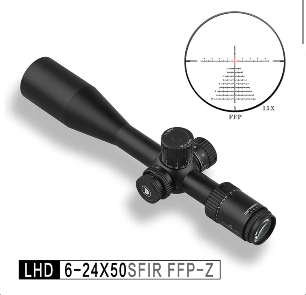 Оптика Discovery LHD 6-24x50SFIR FFP-Z