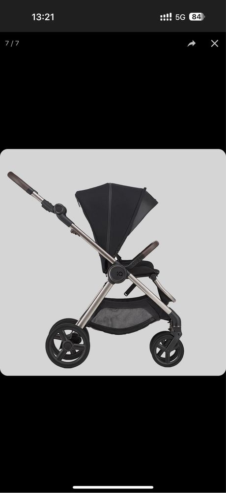 Коляска ANEX iQ Premium 3 в 1 (iQ-06-NT) smoky