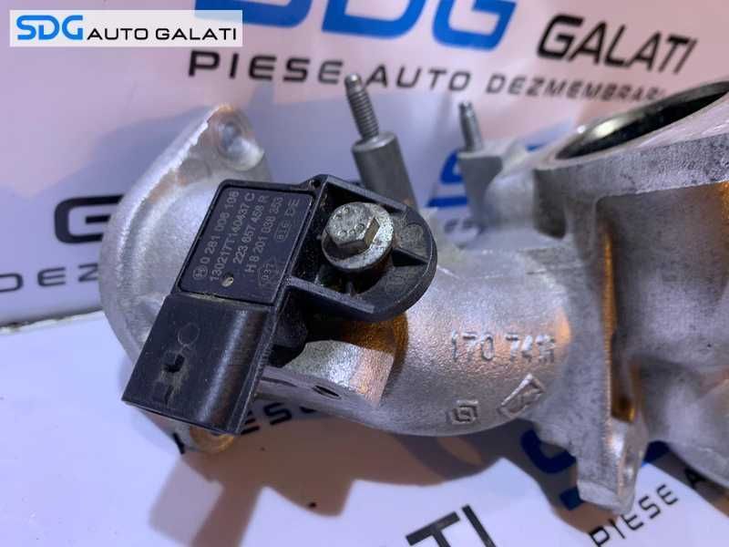 Galerie Aer Suport Tub Conducta cu Senzor Presiune Aer Renault Kangoo 2 1.5 DCI 2009 - Prezent Cod 0281006108 223657458R H8201038353