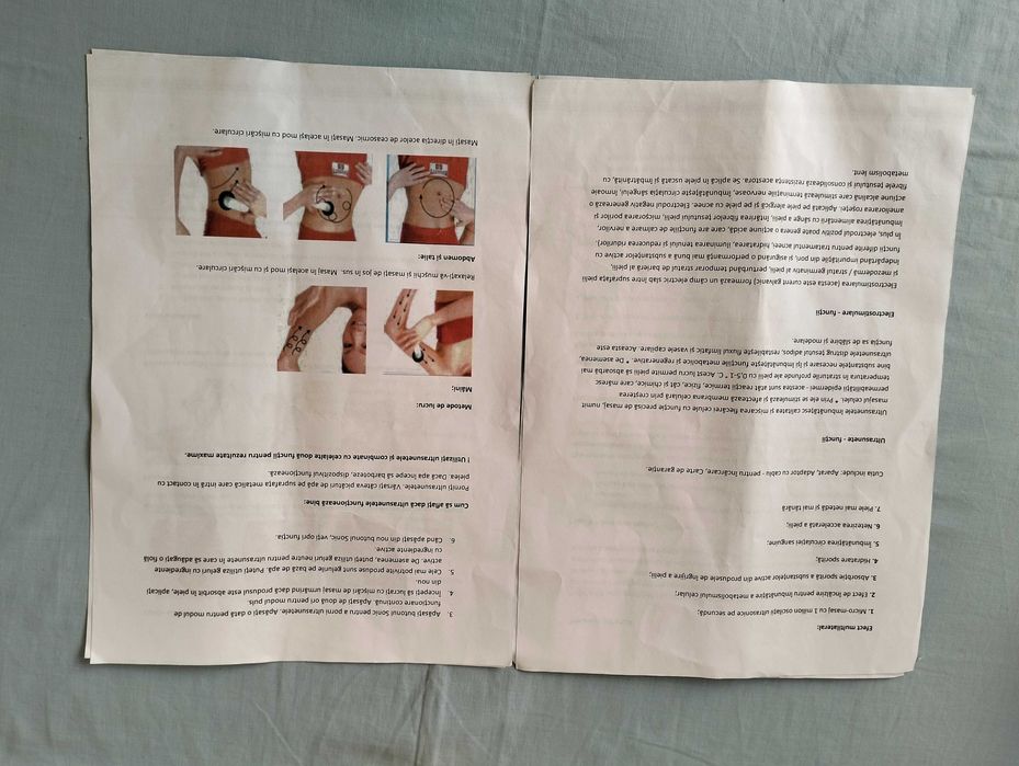 Aparat casnic de remodelare corporala și faciala