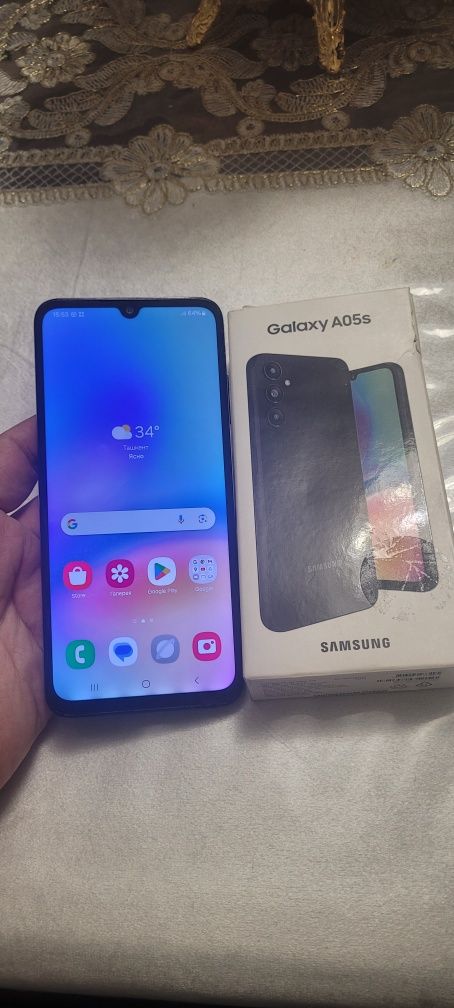 Samsung Galaxy A05S 128Gb Black Igravoy Orginal 2024 Holati Yaxshi Zor