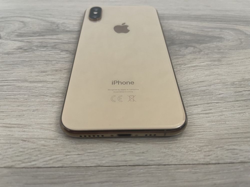iPhone XS, золотой, 256 Gb в идеальном состоянии