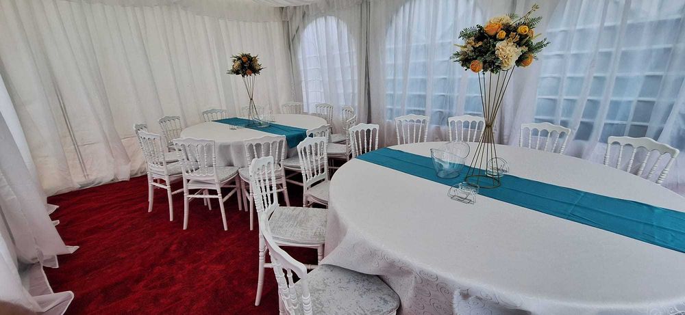 Inchiriere corturi complete evenimente/mese/scaune/vesela