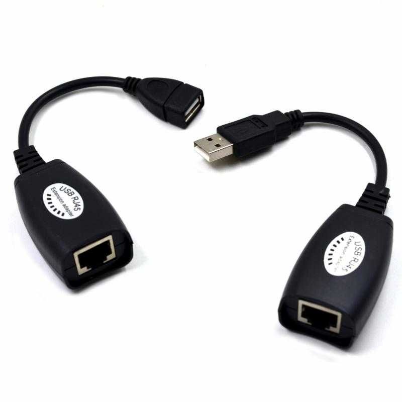 USB Extender до 50м, USB ч/з сет.каб. новый в упаковке.
