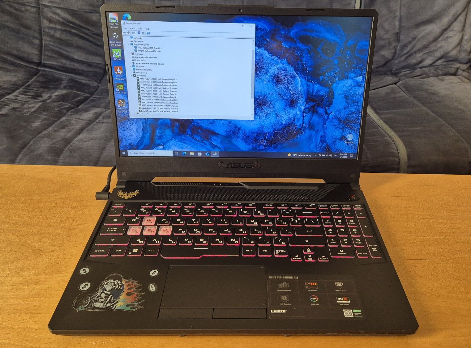 Gaming Laptop ASUS TUF A15 FA506IU