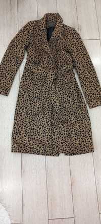 дамско палто леопардов принт