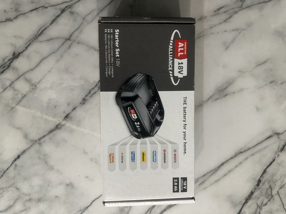 Set ACUMULATOR BOSCH 18V 2.0Ah // Baterie și încărcător Power for ALL