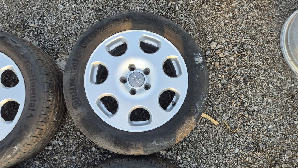 Оригинални джанти Ауди 5/112 Audi A4 5x112

Употребявани, Шумен