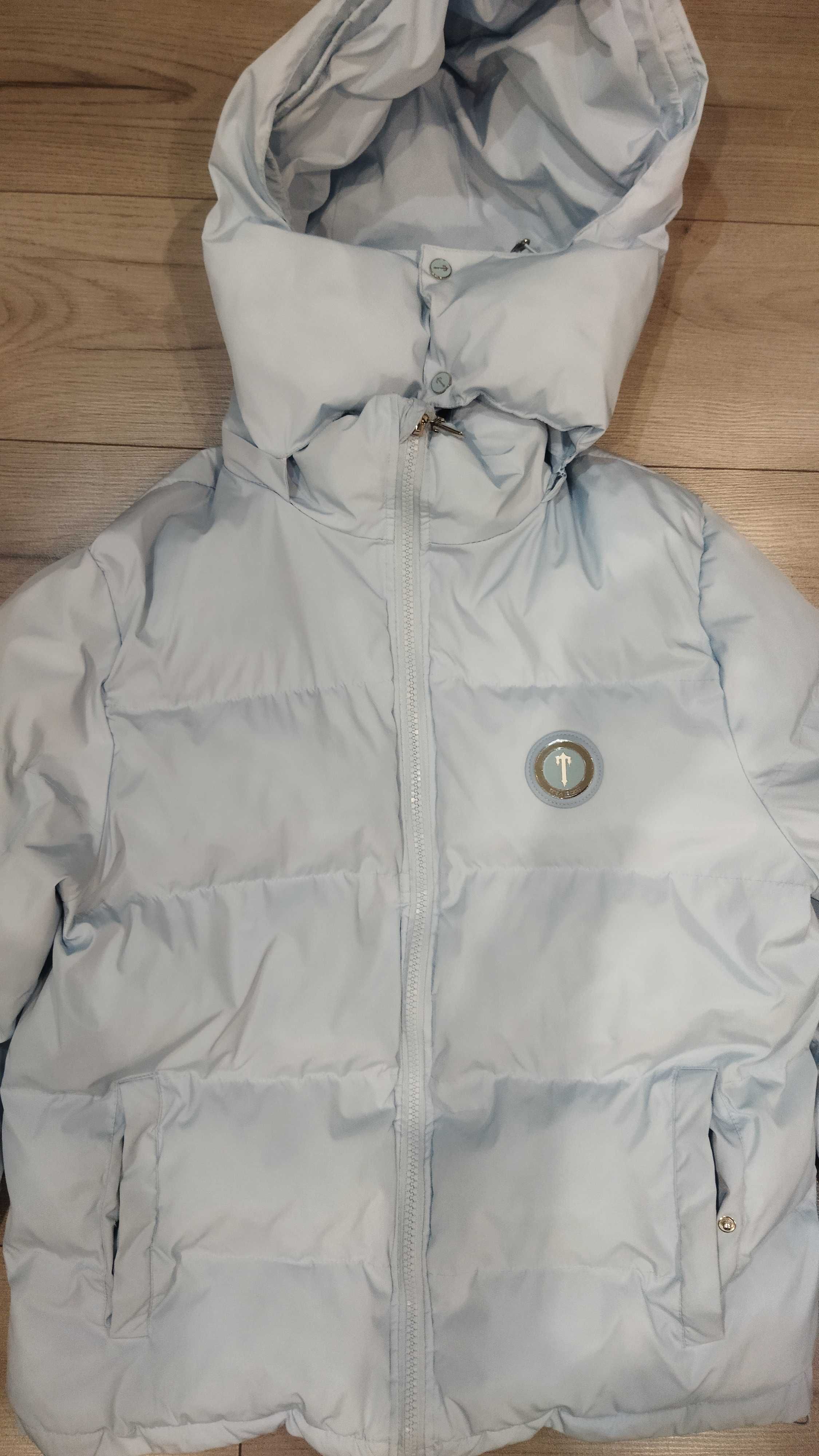 Зимно яке trapstar baby blue