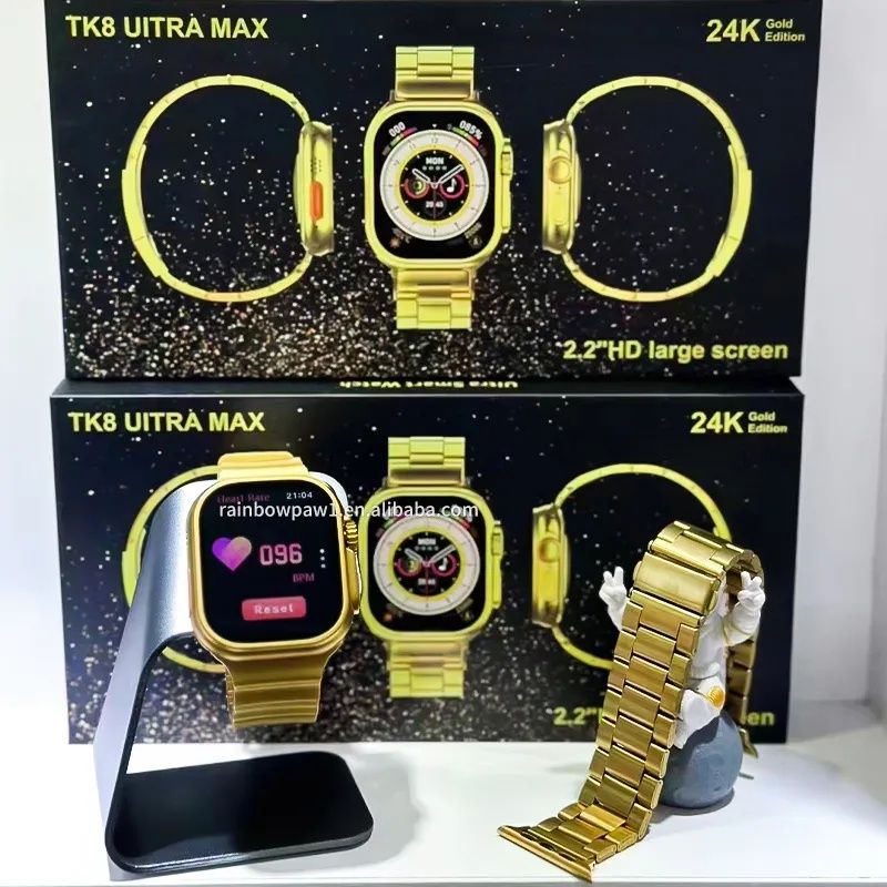 TK8 ULTRA MAX smart soat 1 oy garaniya