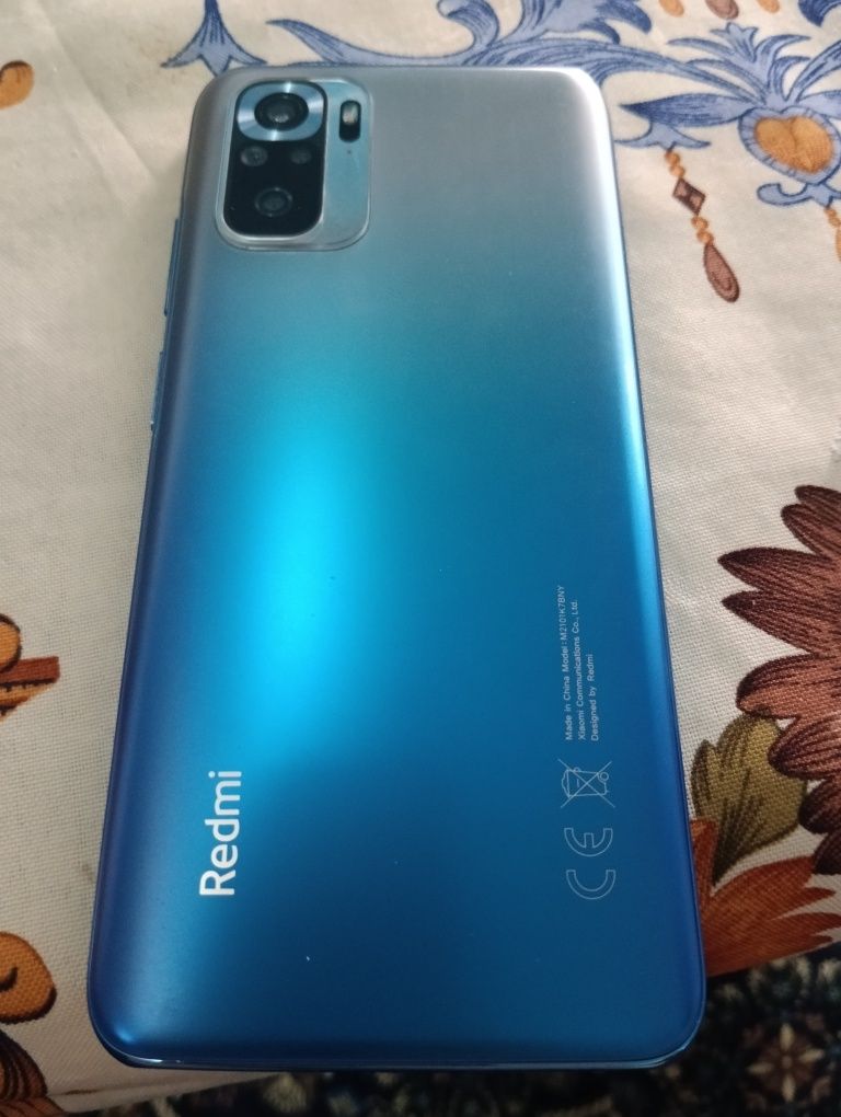 Redmi note 10 S
Xotira 64/6+1
Holati yaxshi 
Narxini kelishamiz
Faqat