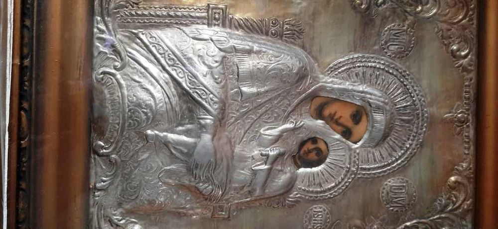 Icoana Bisericeasca din argint