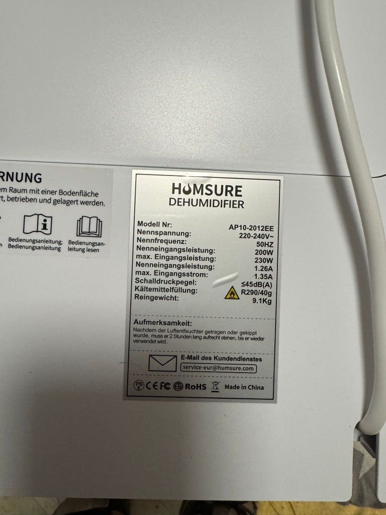 Dezumidificator profesional 12 l