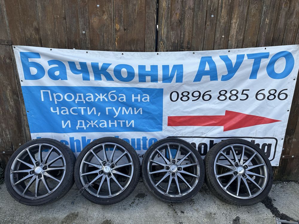 17 4х98 джанти с летни гуми