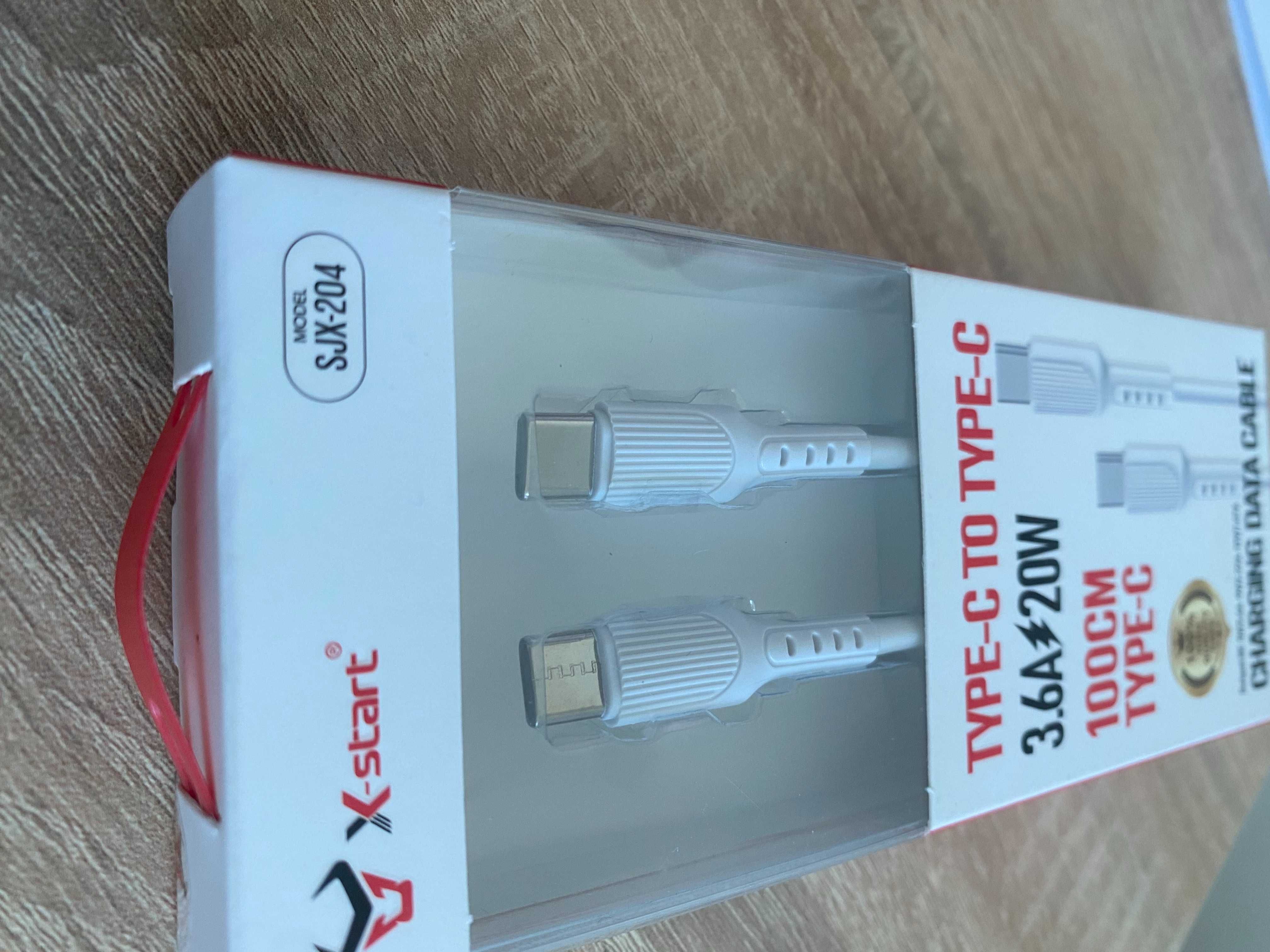 Кабел за бързо зареждане усб ц  Fast charge usb type-c to type-c 20W
