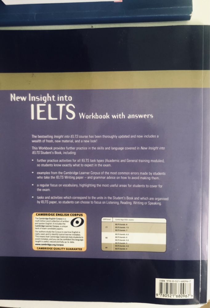 New Insight into IELTS Cambridge книга по подготовке английский язык
