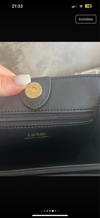 Geanta Ralph Lauren piele