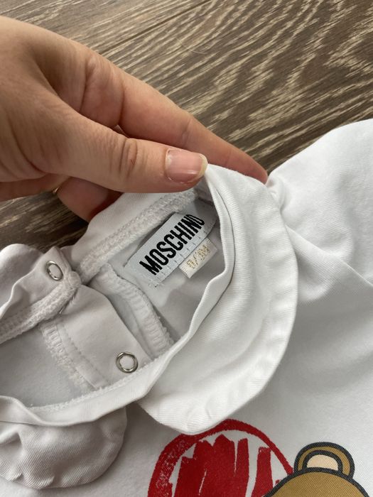 Сет Оригинални бебешки бодита на Armani, Moschino и Philip Plein