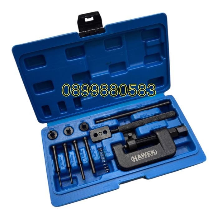 Комплект за разнитване и занитване на вериги HAWEK , HW-1103