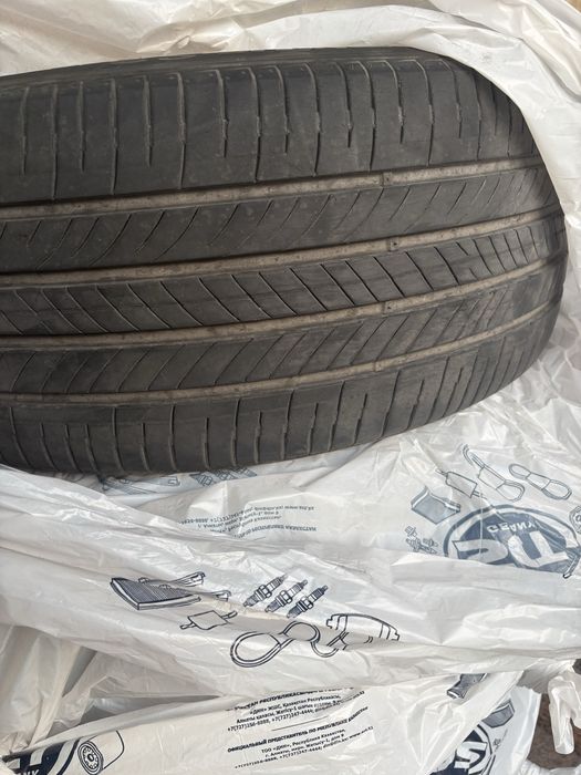Комплект резины Ханкук разноширокая стояла на БМВ