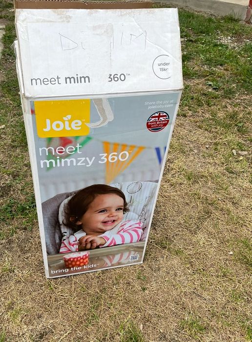 Scaun masa bebe Joie - Mimzy Deluxe Lx Denim