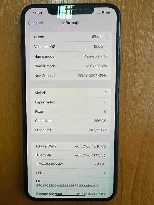 iPhone XS MAX, 256Gb + Apple Watch 7 - IMPECABILE-cititi anuntul