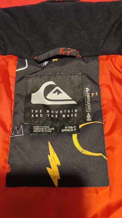 Детсо Ски/Сноуборд яке и полар 6/7 години Quiksilver