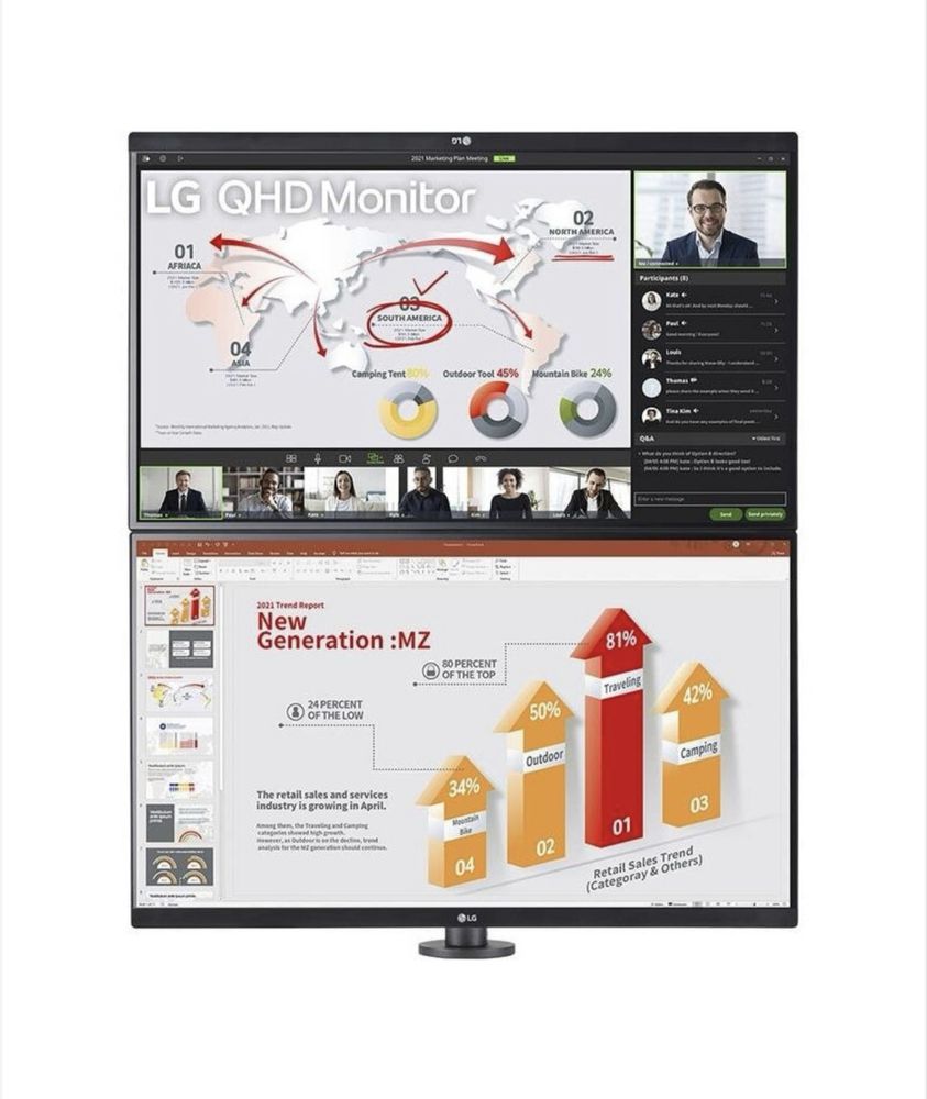 Монитор LG - Ergo Dual