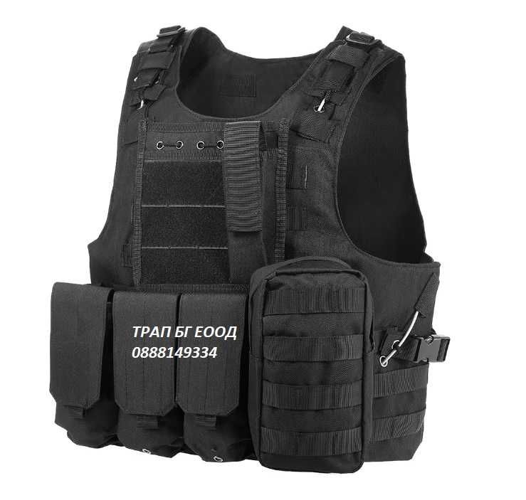 Тактическа Жилетка за Еъросфт и охрана Military Tactical Vest Molle