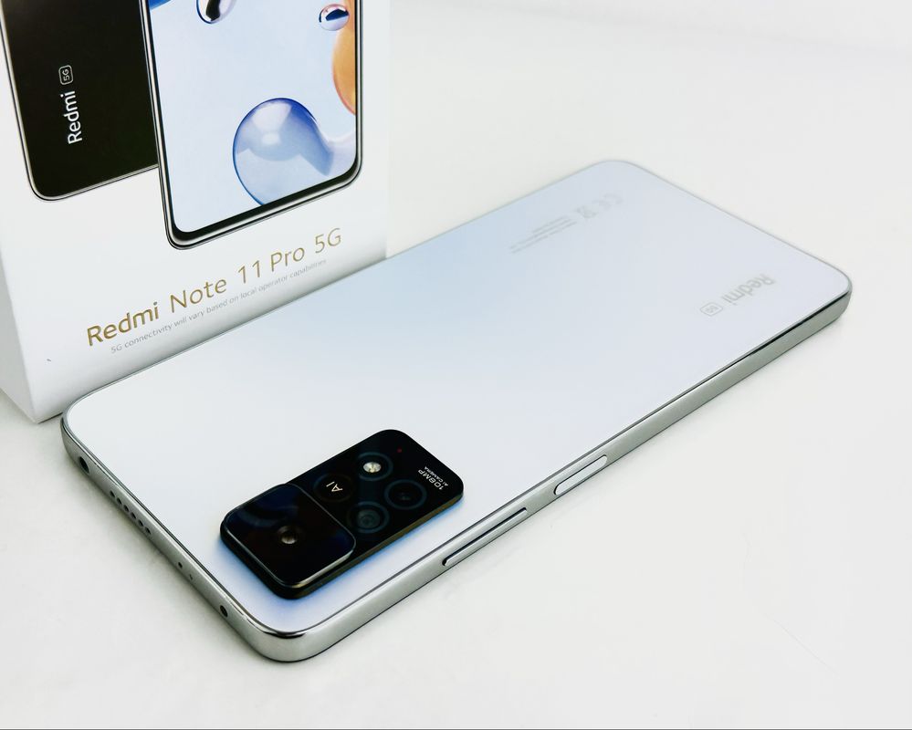 Xiaomi Redmi Note 11 Pro 5G 128GB 6RAM White Перфектен! Гаранция!