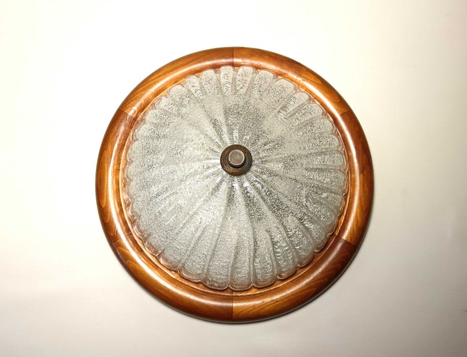 Plafoniera (1 din 2) Barovier i Toso, Murano, Art Deco, vintage